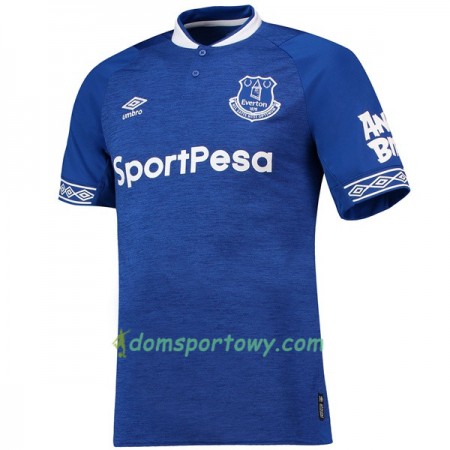Koszulka Everton Domowe Koszulki Piłkarskie 2018-2019 Krótki Rękaw
